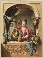 U 069
          <br/>
          Meisje dat melk schenkt
          <br/>
          <em>Laquy, Willem Jozef (1738-1798)</em>